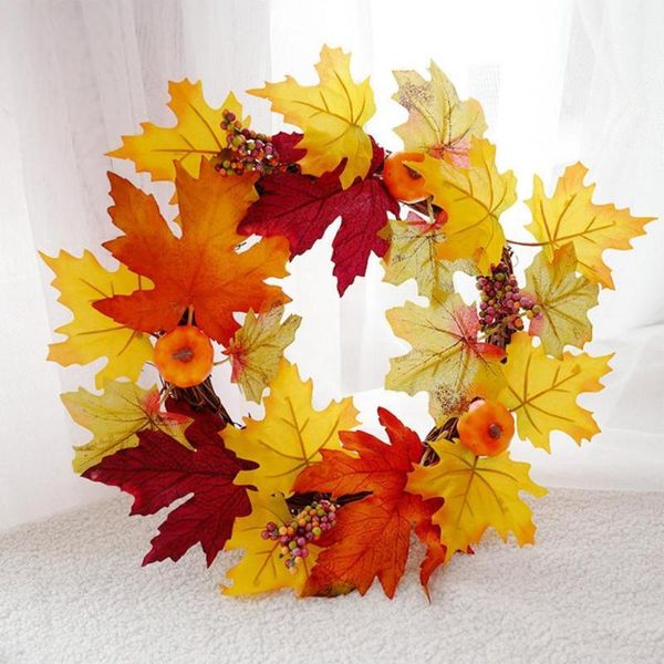 decorative flowers & wreaths pumpkin maple wreath autumn festival door hanging home decor thanksgiving garland window restaurant decoration
decorative flowers & wreaths pumpkin maple wreath autumn festival door hanging home decor thanksgiving garland window restaurant decoration