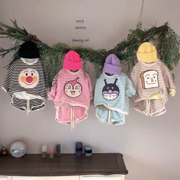 and ankoson infant cartoon boys' girls' bread superman little monster casual sweater shorts suit, White
and ankoson infant cartoon boys' girls' bread superman little monster casual sweater shorts suit, White