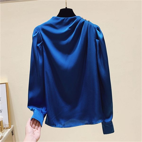 strike button attached chiffon shirt for woman 2021 new spring fashion office sweaters lady solid mujer shirts w5cn, Black
strike button attached chiffon shirt for woman 2021 new spring fashion office sweaters lady solid mujer shirts w5cn, Black