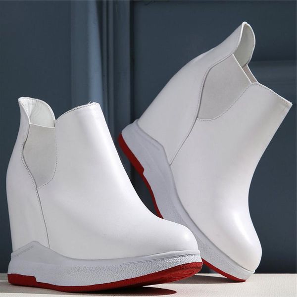 dress shoes plus size pull on creepers women genuine leather platform wedges high heel pumps female round toe fashion sneakers casual, Black
dress shoes plus size pull on creepers women genuine leather platform wedges high heel pumps female round toe fashion sneakers casual, Black