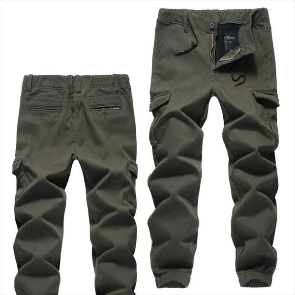 thickening fleece winter warm women pants cargo man military tactics multi pocket casual straight trousers overalls, Black
thickening fleece winter warm women pants cargo man military tactics multi pocket casual straight trousers overalls, Black