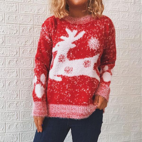 women's sweaters causal christmas snow cartoon deer jumpers warm red pullover round neck thickened long sleeve, White;black
women's sweaters causal christmas snow cartoon deer jumpers warm red pullover round neck thickened long sleeve, White;black