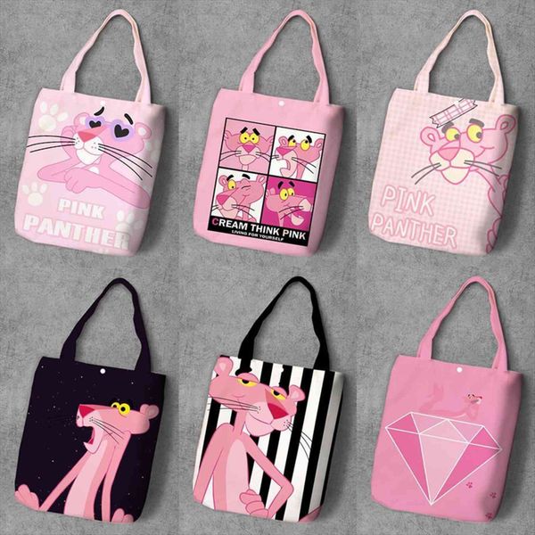 pink panther cartoon student printed canvas shopping backpack large capacity anime tote fashion ladies casual shoulder bags
pink panther cartoon student printed canvas shopping backpack large capacity anime tote fashion ladies casual shoulder bags