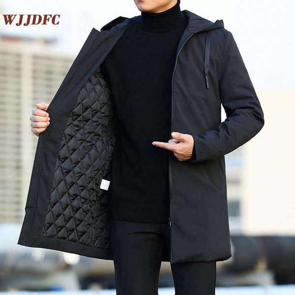 men's trench coats wjjdfc men jackets autumn winter coat casual thicken warm hooded jacket male windbreaker outerwear ropa para hombre, Tan;black
men's trench coats wjjdfc men jackets autumn winter coat casual thicken warm hooded jacket male windbreaker outerwear ropa para hombre, Tan;black