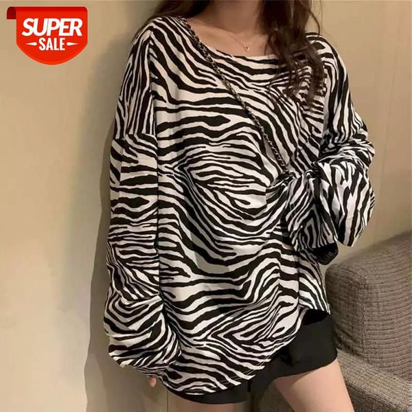 Tshirts Goth Clothes Women Tshirt Large Size Women Long-sleeved T-shirt Ins Spring Autumn Korean Loose Retro Zebra Pattern Upper #gb2a, White
Tshirts Goth Clothes Women Tshirt Large Size Women Long-sleeved T-shirt Ins Spring Autumn Korean Loose Retro Zebra Pattern Upper #gb2a, White