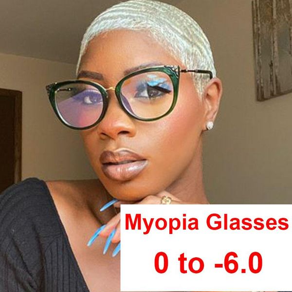 sunglasses myopia optical glasses for women blue light blocking frame luxury designer green clear cat eye retro -2.25 -2.5, White;black
sunglasses myopia optical glasses for women blue light blocking frame luxury designer green clear cat eye retro -2.25 -2.5, White;black