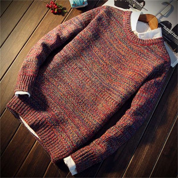 autumn and winter sweater men's korean version loose knit shirt youth round neck thickened warm bottom coat trend, White;black
autumn and winter sweater men's korean version loose knit shirt youth round neck thickened warm bottom coat trend, White;black