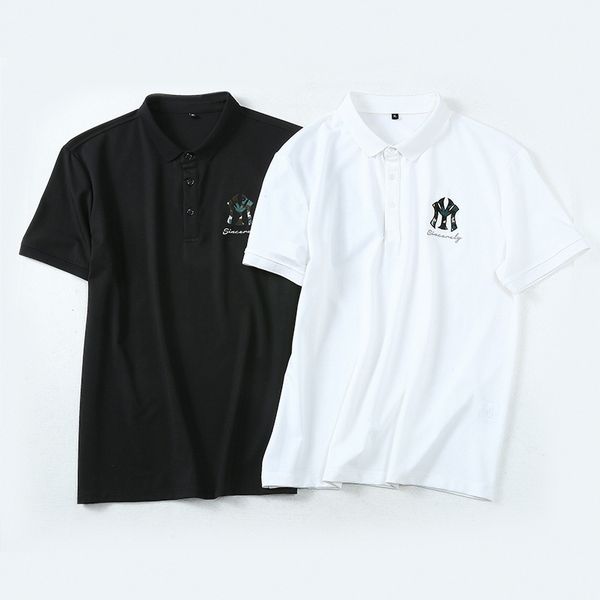 large short t-shirt men's plus polo shirt extra large guy loose casual half sleeve fat man lapel t-shirt, White;black
large short t-shirt men's plus polo shirt extra large guy loose casual half sleeve fat man lapel t-shirt, White;black