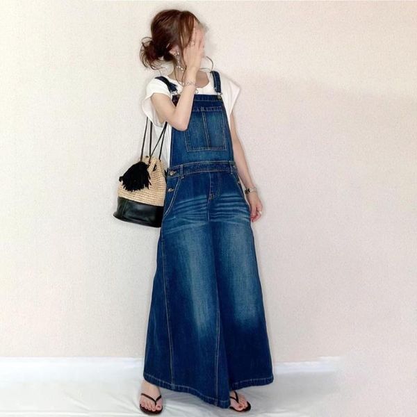 dresses autumn 2021 suspender cute denim loose ladies long fashion students casual pockets ankle-length fall female, Black;gray
dresses autumn 2021 suspender cute denim loose ladies long fashion students casual pockets ankle-length fall female, Black;gray