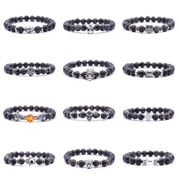 beaded, strands natural stone bead buddha head dumbbell bracelet black men's women yoga fitness barbell jewelry
beaded, strands natural stone bead buddha head dumbbell bracelet black men's women yoga fitness barbell jewelry