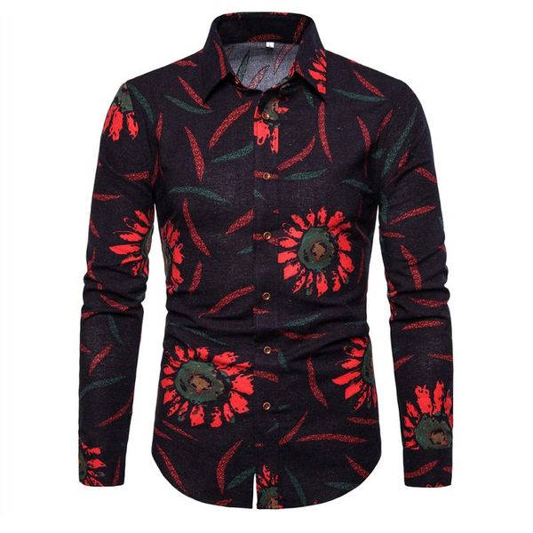 new men's wear and personalized printed long-sleeve shirt, regular style, spring and summer standard fit casual shirt, White;black
new men's wear and personalized printed long-sleeve shirt, regular style, spring and summer standard fit casual shirt, White;black
