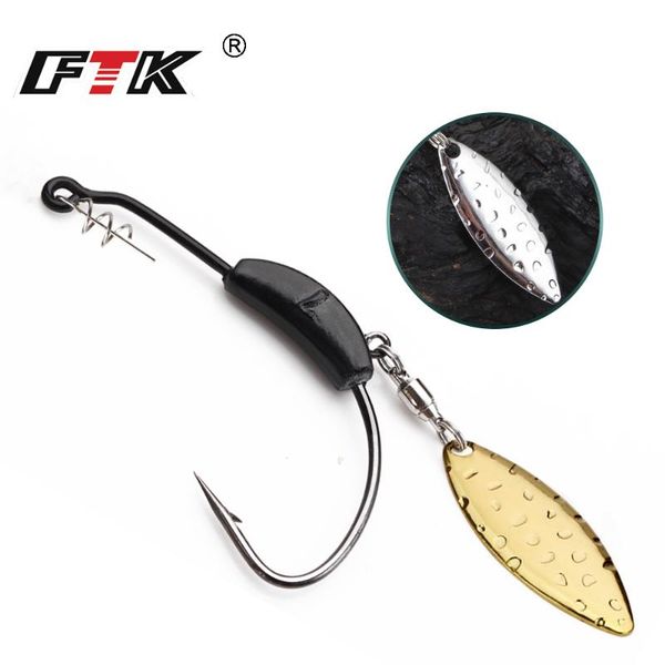 fishing hooks ftk high carbon steel soft worm 2g-9g fishhooks lure with barbed bait tackle
fishing hooks ftk high carbon steel soft worm 2g-9g fishhooks lure with barbed bait tackle