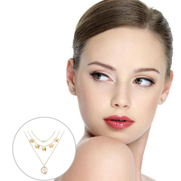 pendant necklaces 1pc sequin choker multi-layer false stone necklace golden, Silver 
pendant necklaces 1pc sequin choker multi-layer false stone necklace golden, Silver