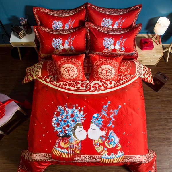 luxury oriental wedding bedding sets red royal bedclothes king size bed set duvet cover bedspread 3pcs quilt cover sets
luxury oriental wedding bedding sets red royal bedclothes king size bed set duvet cover bedspread 3pcs quilt cover sets