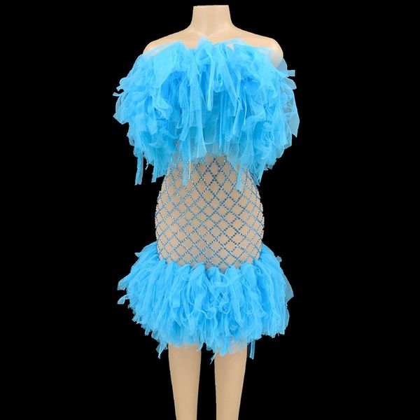 sweety blue rhinestones lace dress women party birthday dress night club outfits mesh see through strapless clubwear stage wear, Black;red
sweety blue rhinestones lace dress women party birthday dress night club outfits mesh see through strapless clubwear stage wear, Black;red