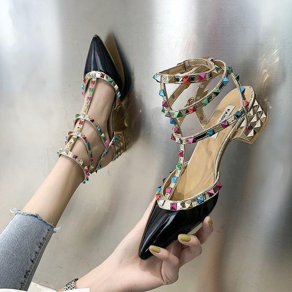 sandals shoes women 2021 fashion version women's with one-line buckle pu square heels transportation, Black
sandals shoes women 2021 fashion version women's with one-line buckle pu square heels transportation, Black