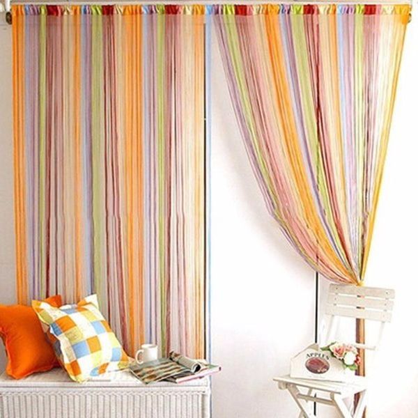 curtain & drapes multi-color line indoor decor room divider strip tassel string 1m*2m
curtain & drapes multi-color line indoor decor room divider strip tassel string 1m*2m