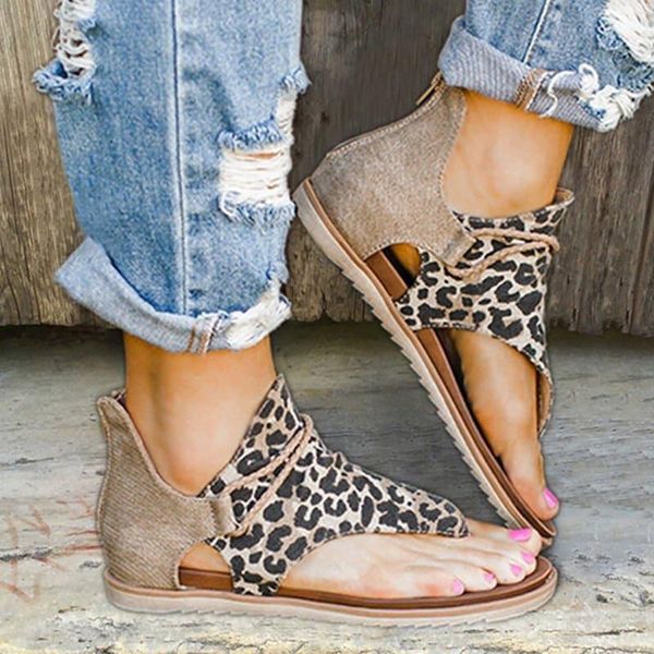 sandals women flat leopard snake print summer shoes large size andals beach leather retro gladiator flip flops slippers, Black
sandals women flat leopard snake print summer shoes large size andals beach leather retro gladiator flip flops slippers, Black