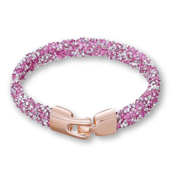 bangle 2021 fashion pink color crystal women's bracelet jewelry valentine's day present cz for women party, Black
bangle 2021 fashion pink color crystal women's bracelet jewelry valentine's day present cz for women party, Black
