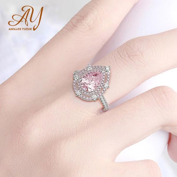 cluster rings anillos yuzuk sparkling 3ct warter drop high carbon diamond finger for women solid 925 sterling silver party fine jewelry, Golden;silver
cluster rings anillos yuzuk sparkling 3ct warter drop high carbon diamond finger for women solid 925 sterling silver party fine jewelry, Golden;silver
