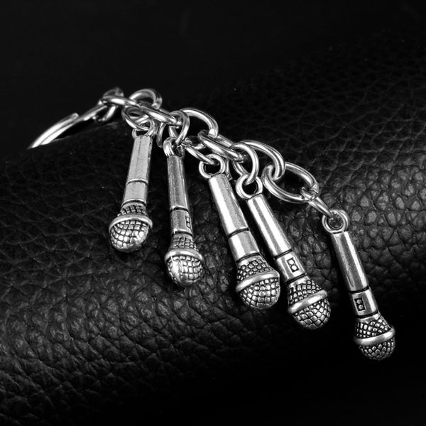 diy microphone keychain car key holder bag keyring creative jewelry accessories love gift for dj disk microphone christmas gift, Silver
diy microphone keychain car key holder bag keyring creative jewelry accessories love gift for dj disk microphone christmas gift, Silver