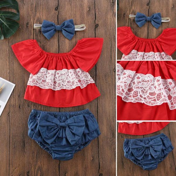 clothing sets princess infant baby girl off-shoulder lace bowknot ruffle shorts outfit set summer, White
clothing sets princess infant baby girl off-shoulder lace bowknot ruffle shorts outfit set summer, White