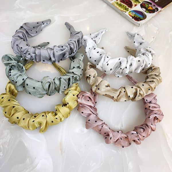 ins new korean hair accessories girls polka dot fold hairbands for women simple ruched pleated headband sweet fashion hair hoop
ins new korean hair accessories girls polka dot fold hairbands for women simple ruched pleated headband sweet fashion hair hoop