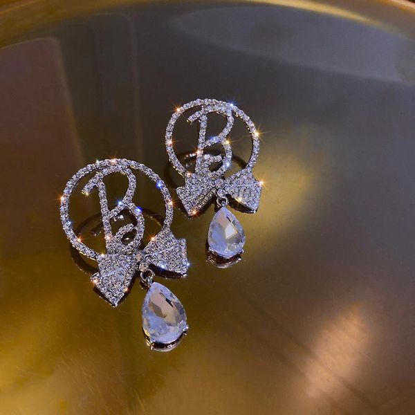 dangle & chandelier korea full rhinestone bowknot earrings for women crystal letter b tie bow drop fairy wedding jewelry, Silver
dangle & chandelier korea full rhinestone bowknot earrings for women crystal letter b tie bow drop fairy wedding jewelry, Silver