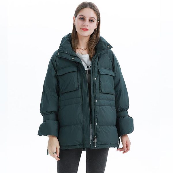 women's down & parkas big pockets jackets women lace-up winter mid-length loose casual waist-controled fashion coat bubble puffer jacke, Black
women's down & parkas big pockets jackets women lace-up winter mid-length loose casual waist-controled fashion coat bubble puffer jacke, Black