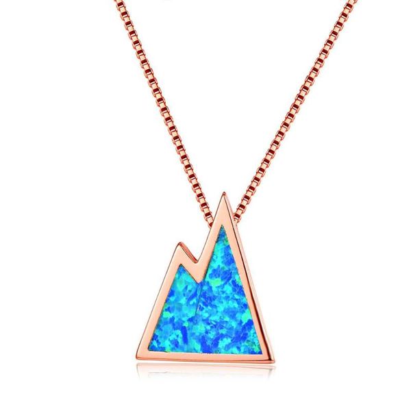 pendant necklaces fashion women's rose gold mountain necklace blue zircon for women 2021 jewelry, Silver
pendant necklaces fashion women's rose gold mountain necklace blue zircon for women 2021 jewelry, Silver