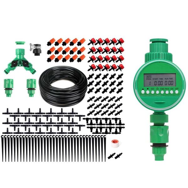 watering equipments 40m mini drip irrigation kit, garden plant kit with automatic timer
watering equipments 40m mini drip irrigation kit, garden plant kit with automatic timer