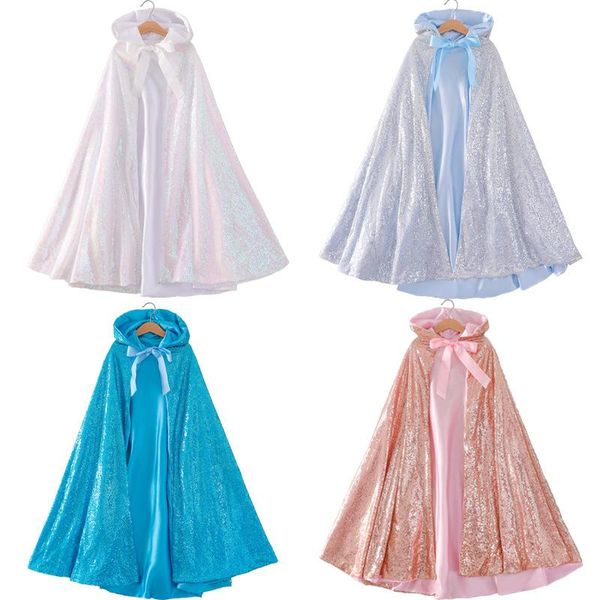 girl's dresses kids sequins snow queen hooded cloak girls princess witch cosplay costume children halloween carnival dress up performan, Red;yellow
girl's dresses kids sequins snow queen hooded cloak girls princess witch cosplay costume children halloween carnival dress up performan, Red;yellow
