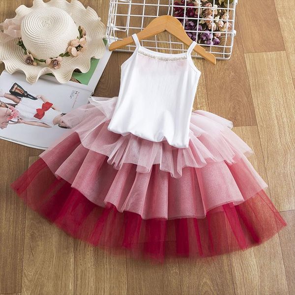 girls mesh cake layers for girl dresses kids gradient wedding and party princess costume children elegant tutu gown vestidos sundress, Red;yellow
girls mesh cake layers for girl dresses kids gradient wedding and party princess costume children elegant tutu gown vestidos sundress, Red;yellow