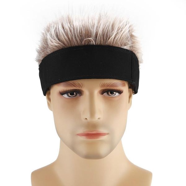 outdoor adjustable sport caps novelty flair hair visor sun cap wig peaked baseball hat with fake hairs #, Black;white
outdoor adjustable sport caps novelty flair hair visor sun cap wig peaked baseball hat with fake hairs #, Black;white