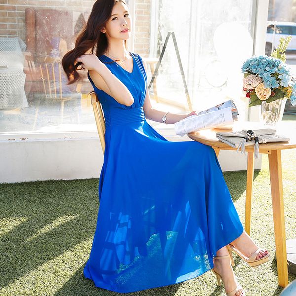 2021 new women chiffon summer beach female v-neck slim long elegant ladies party es vestidos plus size 6xl wxf949 funv, Black;gray
2021 new women chiffon summer beach female v-neck slim long elegant ladies party es vestidos plus size 6xl wxf949 funv, Black;gray