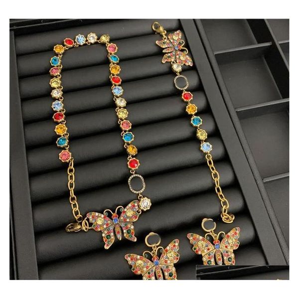 vintage butterfly crystal necklaces color diamond earrings studs brand letters designer bracelet women luxury jewelry sets fpxax, Black
vintage butterfly crystal necklaces color diamond earrings studs brand letters designer bracelet women luxury jewelry sets fpxax, Black
