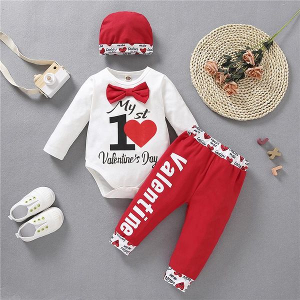 clothing sets 0-12m baby my first valentine's day print long sleeves romper heart pants hat infant boys girls 3pcs outfits set, White
clothing sets 0-12m baby my first valentine's day print long sleeves romper heart pants hat infant boys girls 3pcs outfits set, White