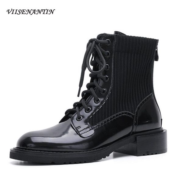 boots handsome women's ankle british style thick mid-heel motorcycle spring autumn all-match lace single, Black
boots handsome women's ankle british style thick mid-heel motorcycle spring autumn all-match lace single, Black