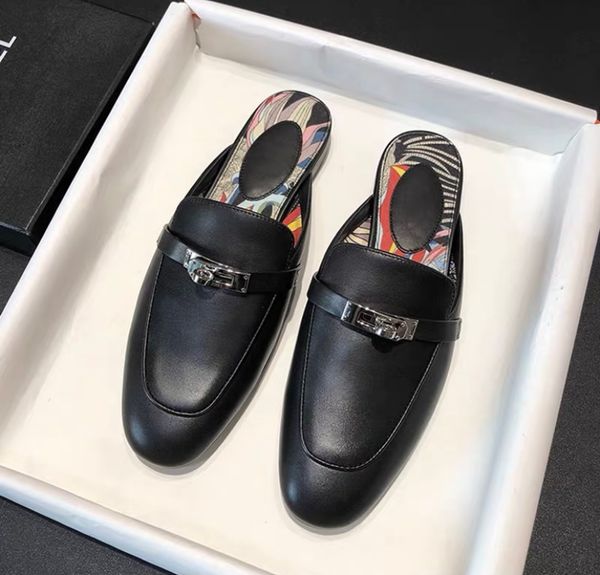 100% classics slippers designers luxury sandals soft women sweethearts shoes cowhide wedding dres lazy princetown classic lady large metal, Black
100% classics slippers designers luxury sandals soft women sweethearts shoes cowhide wedding dres lazy princetown classic lady large metal, Black