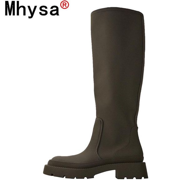 boots fashion women genuine leather calf height women's 2021 winter platform long knight, Black
boots fashion women genuine leather calf height women's 2021 winter platform long knight, Black