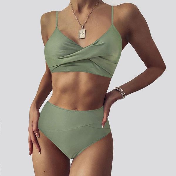 women's swimwear women high cut bikinis ruched twist front swimsuits push up beachwear 2 piece bathing suits criss cross elastic closur, White;black
women's swimwear women high cut bikinis ruched twist front swimsuits push up beachwear 2 piece bathing suits criss cross elastic closur, White;black