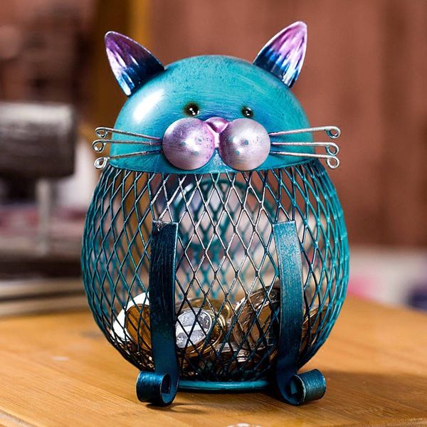 2021 new tooarts cat box animal piggy bank creative iron ornament craft interior decoration vr6k, Black
2021 new tooarts cat box animal piggy bank creative iron ornament craft interior decoration vr6k, Black