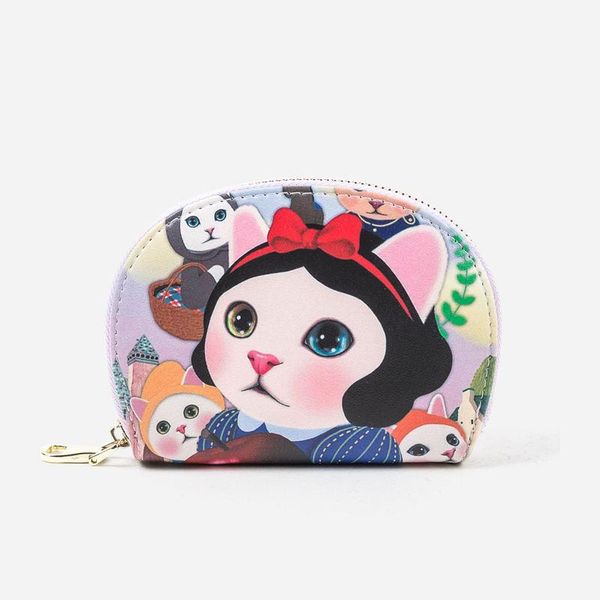 coin purses 2021 cute cat half moon shape small purse girl favorite organ bag mini wallet card holder ladies bags, Red;black
coin purses 2021 cute cat half moon shape small purse girl favorite organ bag mini wallet card holder ladies bags, Red;black