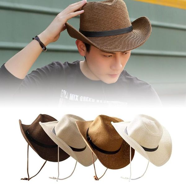 wide brim hats straw hat men western cowboy ladies tide beach sunscreen big summer small gift sunshade, Blue;gray
wide brim hats straw hat men western cowboy ladies tide beach sunscreen big summer small gift sunshade, Blue;gray
