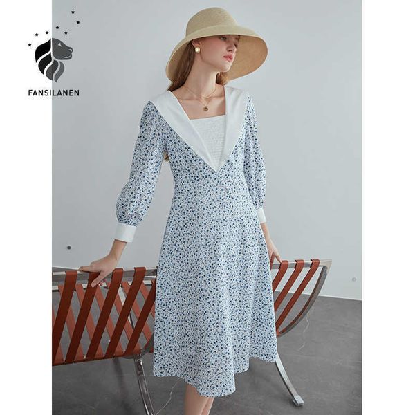 fansilanen backless floral print long dress women sleeve blue beach summer female bandage spring elegant 210607, Black;gray
fansilanen backless floral print long dress women sleeve blue beach summer female bandage spring elegant 210607, Black;gray