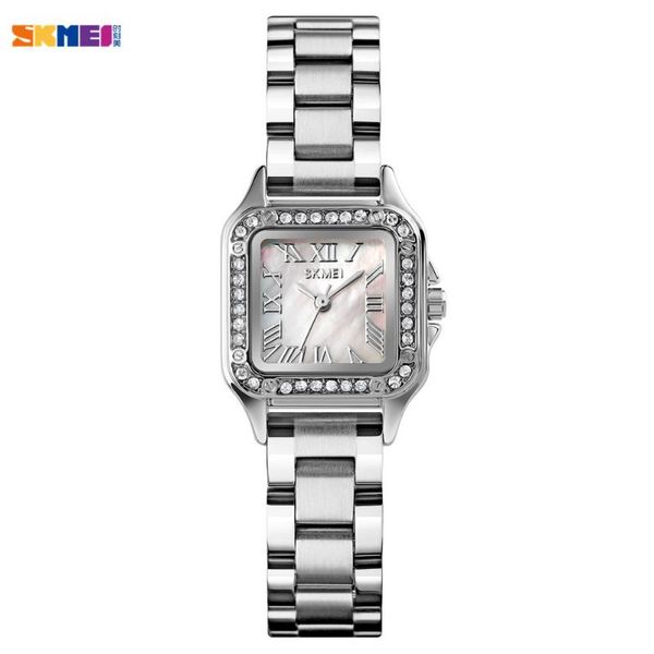 wristwatches skmei1755 simple fashion casual diamond small square watch japanese quartz movement ladies womens watches, Slivery;brown
wristwatches skmei1755 simple fashion casual diamond small square watch japanese quartz movement ladies womens watches, Slivery;brown