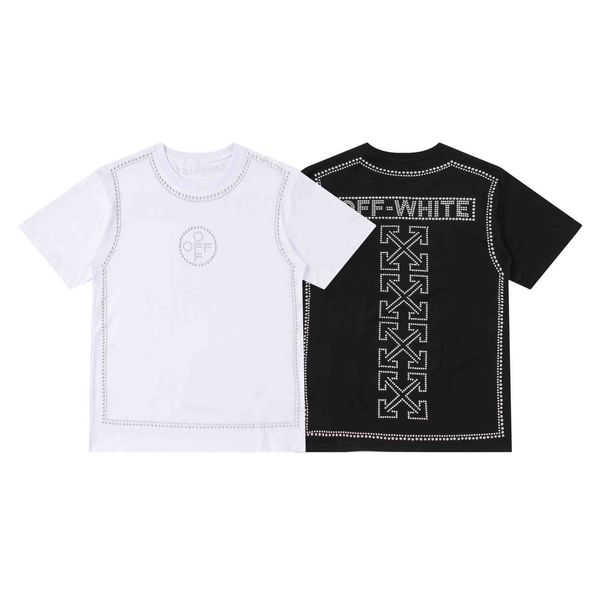 t shirt off-white2021 spring and summer ow heavy industry drill liuding short sleeve, White;black
t shirt off-white2021 spring and summer ow heavy industry drill liuding short sleeve, White;black