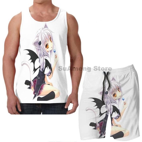 men's tracksuits summer funny print men tank women highschool dxd akeno beach shorts sets fitness vest, Gray
men's tracksuits summer funny print men tank women highschool dxd akeno beach shorts sets fitness vest, Gray