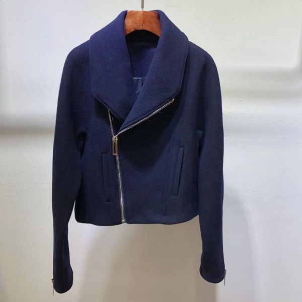 women's jackets ladies 2021 fashion long sleeve lapel solid color wool jacket 1006, Black;brown
women's jackets ladies 2021 fashion long sleeve lapel solid color wool jacket 1006, Black;brown