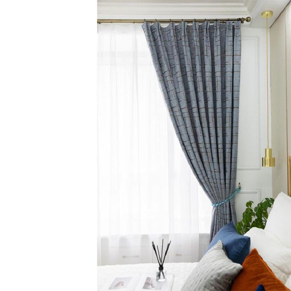nordic metal wind curtain blue chenille light luxury jacquard curtains for bedroom living room bay window curtain tulle custom
nordic metal wind curtain blue chenille light luxury jacquard curtains for bedroom living room bay window curtain tulle custom